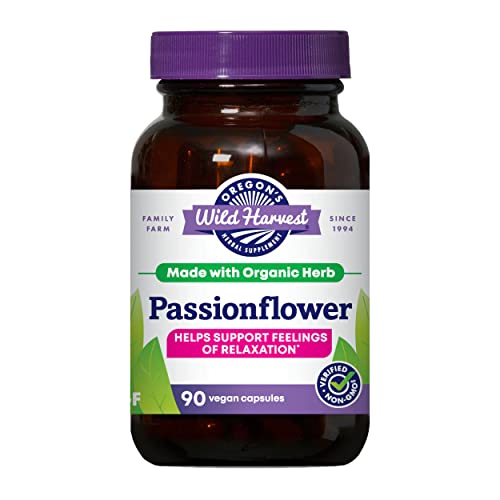 Passion Flower Organic Vegan Capsules