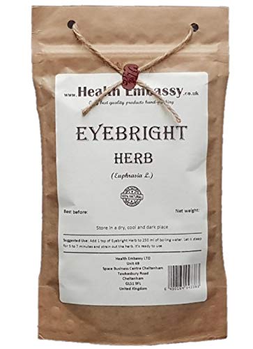 Health Embassy Eyebright Herb Tea (50g) - Natural Eye Health Remedy