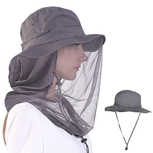 Ayamaya Mosquito Net Hat with Sun Protection
