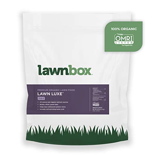 Lawnbox Lawn Luxe 7-0-7 Organic Summer Grass Fertilizer