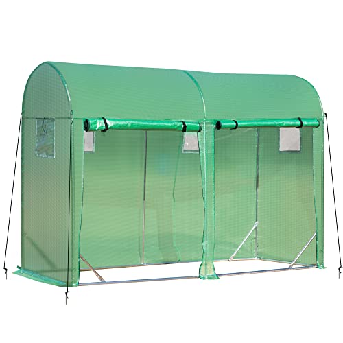 Outsunny Lean-to Greenhouse