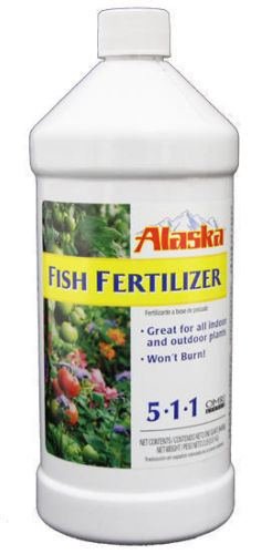 Alaska Fish Fertilizer - Organic Emulsion Nutrient