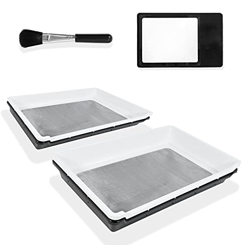 Herb Trimming Tray 2-Pack: Efficient and Convenient Gardening Solution