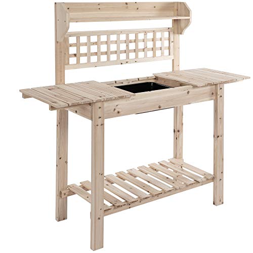 Outsunny Outdoor Potting Bench
