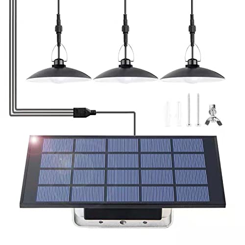Solar Pendant Light for Indoor and Outdoor Use