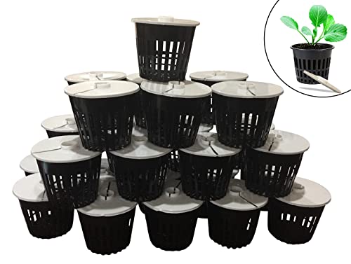 3 inch Net Pot - Hydroponic Garden Solution - 25 Pack