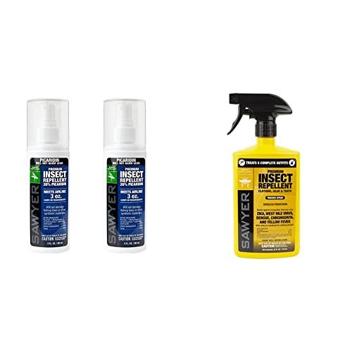 Sawyer Insect Repellent Spray & Premium Permethrin Spray