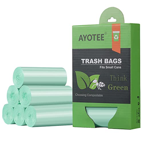 AYOTEE Mini Compostable Small Trash Bags