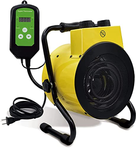 Portable Electronic Greenhouse Heater with Thermostatic Control