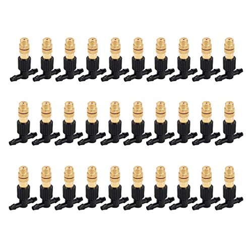 ACBungji 30pcs Brass Misting Nozzles