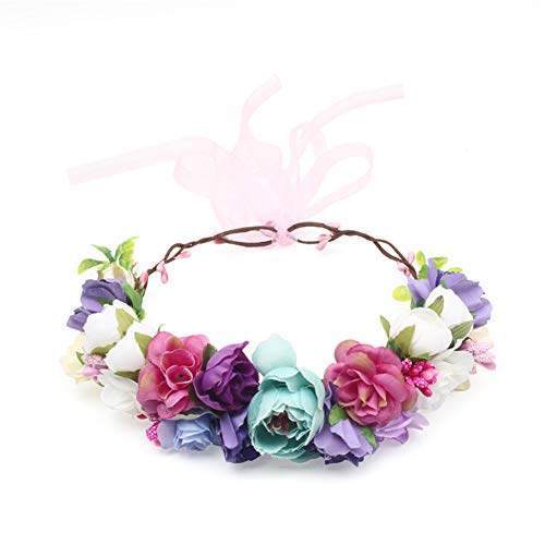 Flower Girl Crown Bridesmaid Hair Wreath