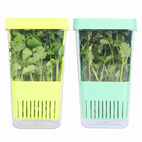 LUVCOSY 2 Pack Herb Keeper