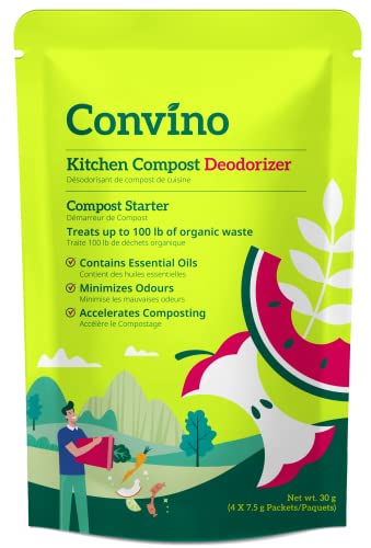 Convino: Compost Starter/Accelerator for Odor-Free Composting