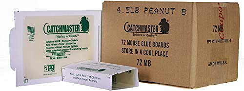 72 Catchmaster Mouse Insect Glue Boards