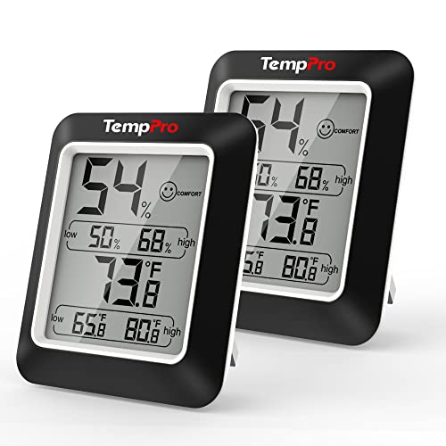 TempPro A50-2 Hygrometer Indoor Thermometer