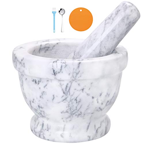 SIPARUI Marble Mortar and Pestle Set