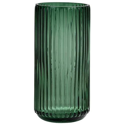 Green Thickened Glass Vase