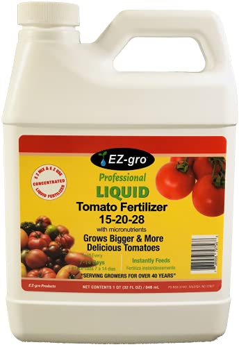 EZ-gro Tomato Fertilizer - High Potassium Fertilizer for Tomato Plants