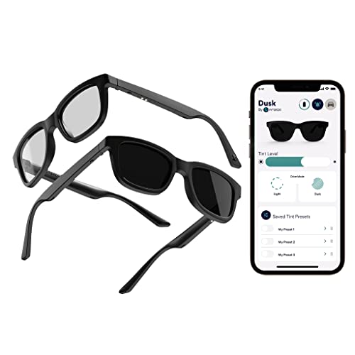 Ampere Dusk Tint Adjustable Smart Sunglasses