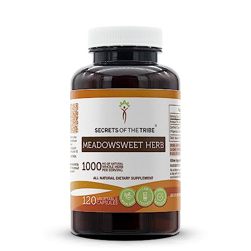 Secrets of the Tribe Meadowsweet Herb 120 Capsules