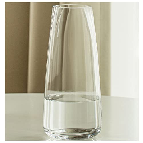 FUNSOBA Tall Clear Glass Vases