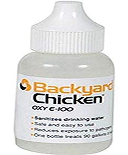 Backyard Chicken OXY E100 Water Treatment Drops - Keep Your Flock Healthy!