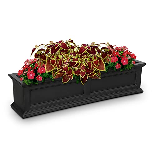 Mayne Fairfield 4ft Window Box - Black