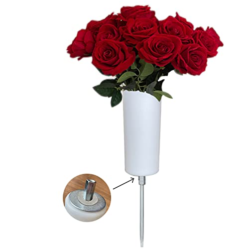 Durable Cemetery Vase Flower Holder for Beautiful Memorials