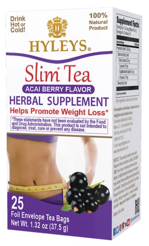 Hyleys Slim Tea Acai Berry Flavor