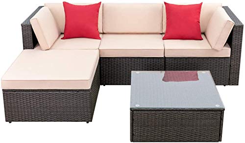 Devoko 5-Piece Patio Furniture Sets