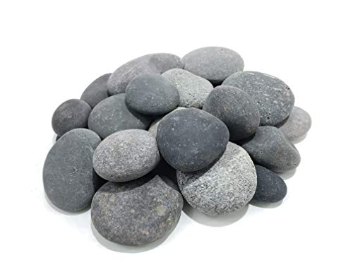 Black Grey Mexican Beach Pebbles