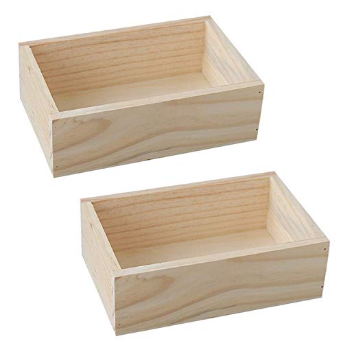 Wooden Succulent Planter Box for Indoor/Outdoor Decor