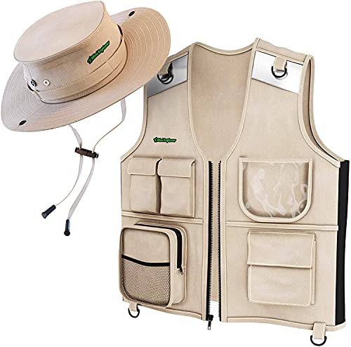 Kids Explorer Vest and Hat Costume