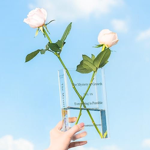 Marycele Acrylic Book Vase