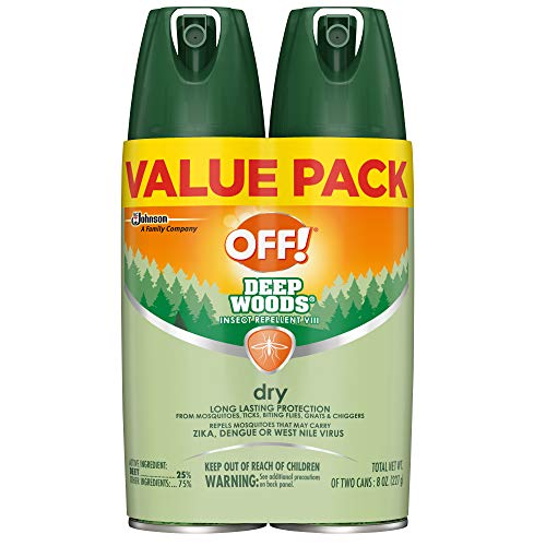 OFF! Deep Woods Bug Spray, 4 oz (Pack of 2)
