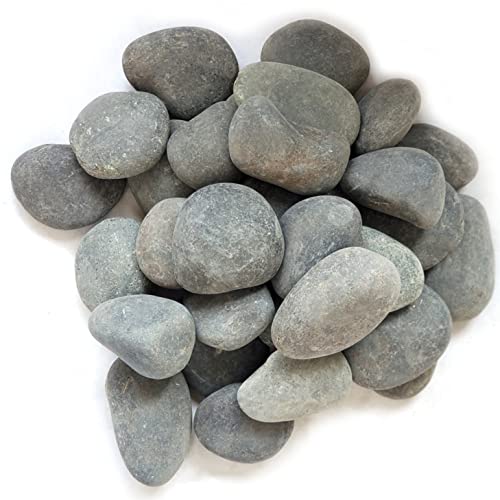 Bulk Black Rocks - Natural Unpolished Stones for Plants and Gardens