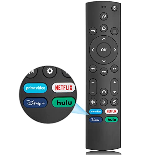 Replacement Remote for Insignia/Toshiba Smart TVs