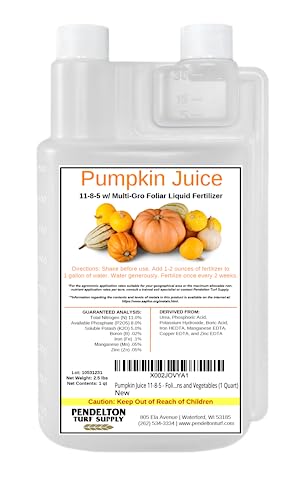 Pumpkin Juice 11-8-5 Foliar Liquid Fertilizer