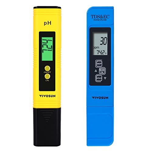 VIVOSUN pH and TDS Meter Combo - Reliable and Accurate Testing Tool