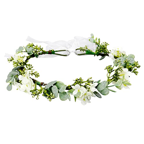 Green Leaf Crowns for Girls and Women