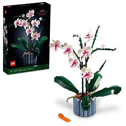 LEGO Icons Orchid Artificial Plant Building Set