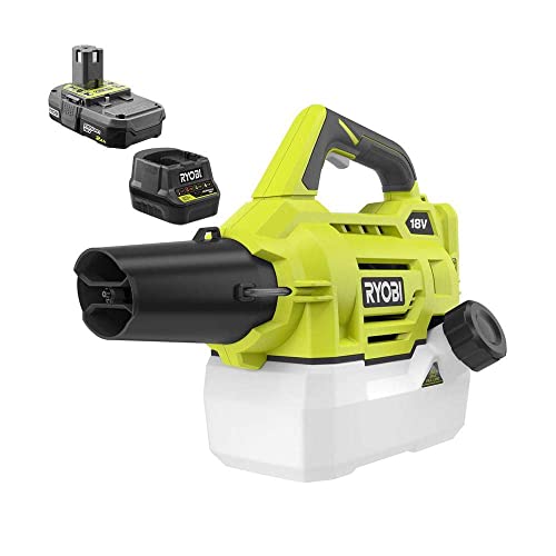 RYOBI ONE+ 18V Lithium-Ion Cordless Mister with 2.0 Ah Battery