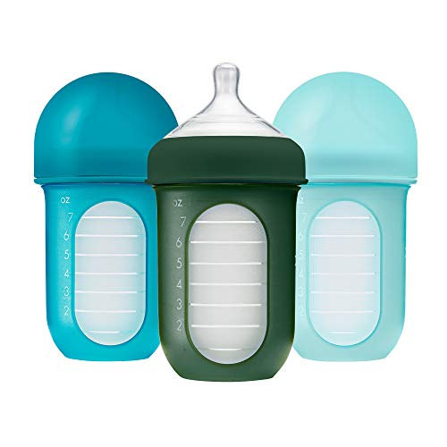 Boon NURSH Silicone Baby Bottles
