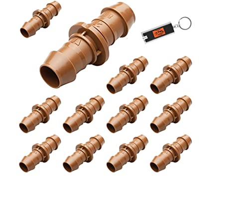 12 Pack Drip Irrigation Fittings