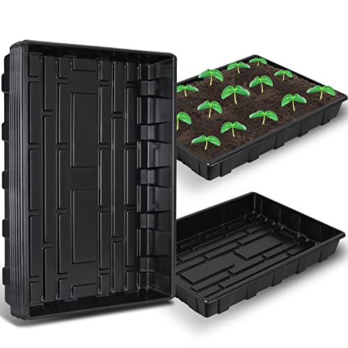 Gardzen Plant Trays Without Holes - Pack of 10