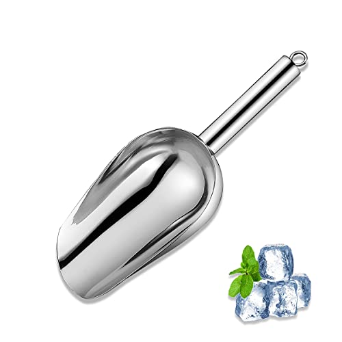Stainless Steel Ice Scoop for Kitchen and Bar
