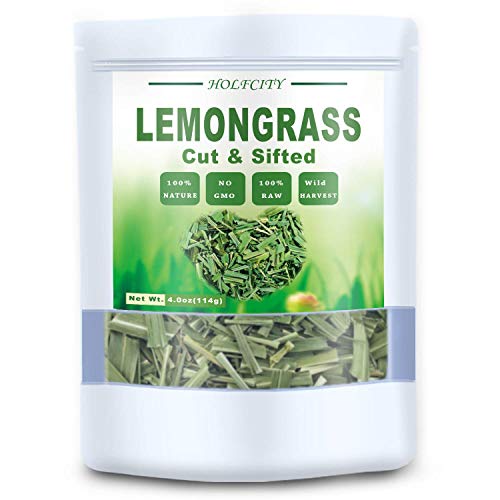 Premium Lemongrass Leaves Tea, Citronella Herbal Tea (4.0 oz)