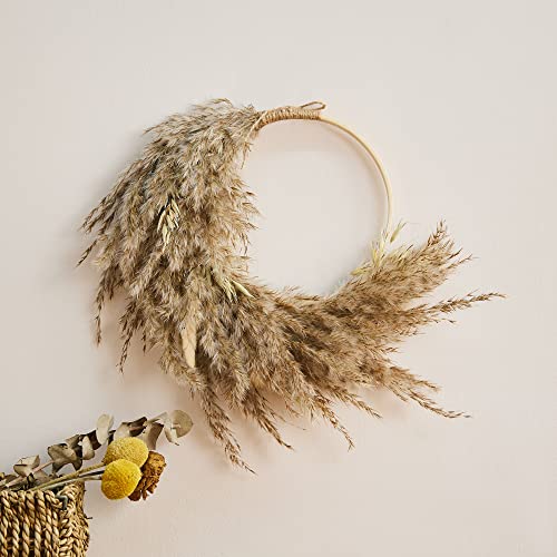 Pampas Grass Wreath for Home Decor