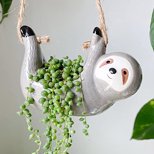 Sloth Hanging Planters Pots for Succulent Air Plants
