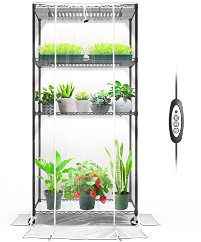 Barrina Mini Greenhouse with LED Grow Light